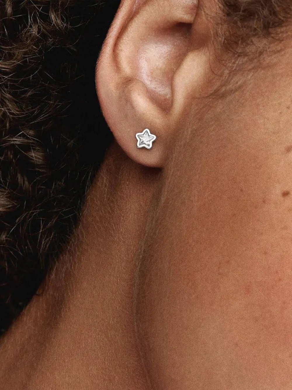 Pandora Sterling Silver Starshine Stud Earrings